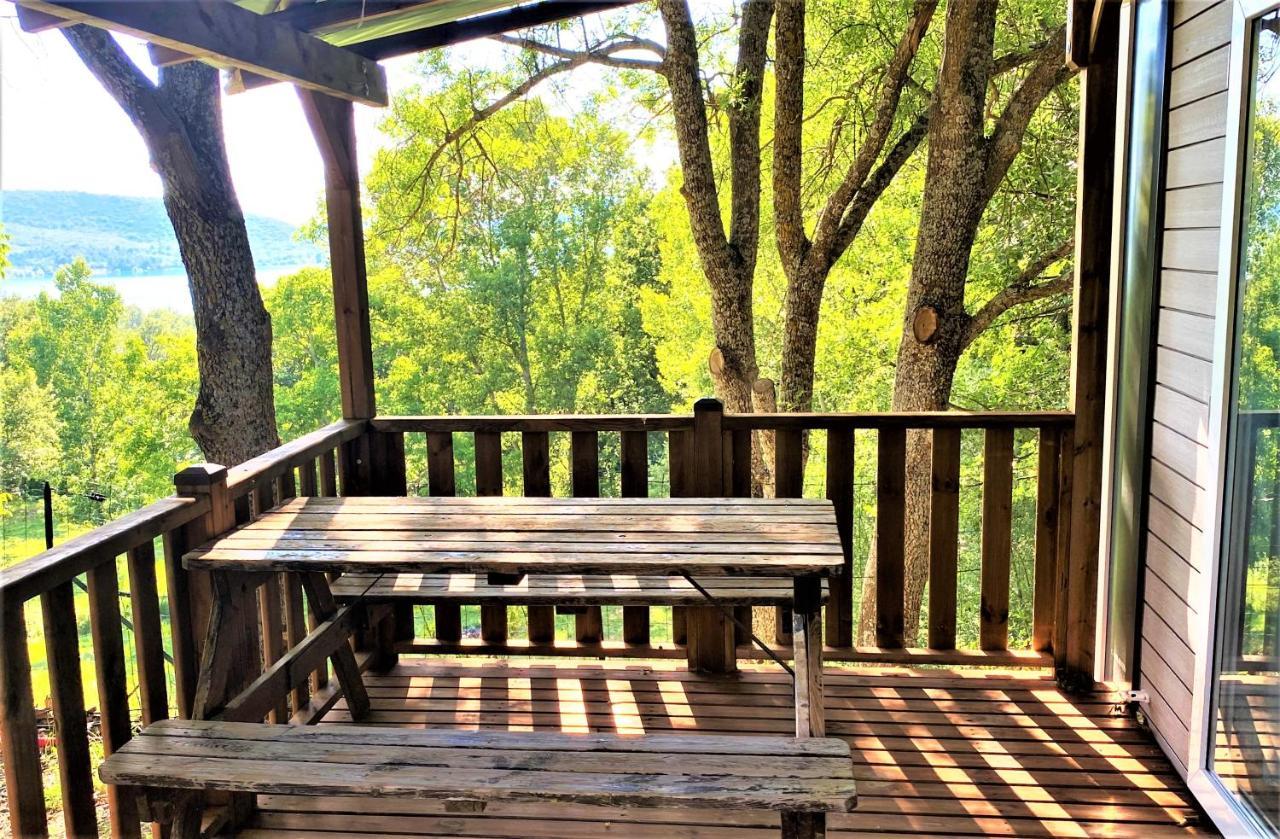 Les Bastides De Chanteraine Bungalows, Lodges & Spa Aiguines Ngoại thất bức ảnh